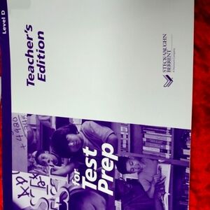 Test Best for Test Prep Level D Teacher's edition.